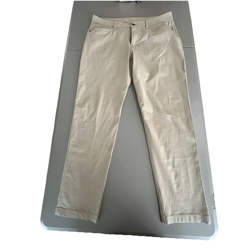 Lululemon Men's 5 Pocket Golf Pants Tan Size 36